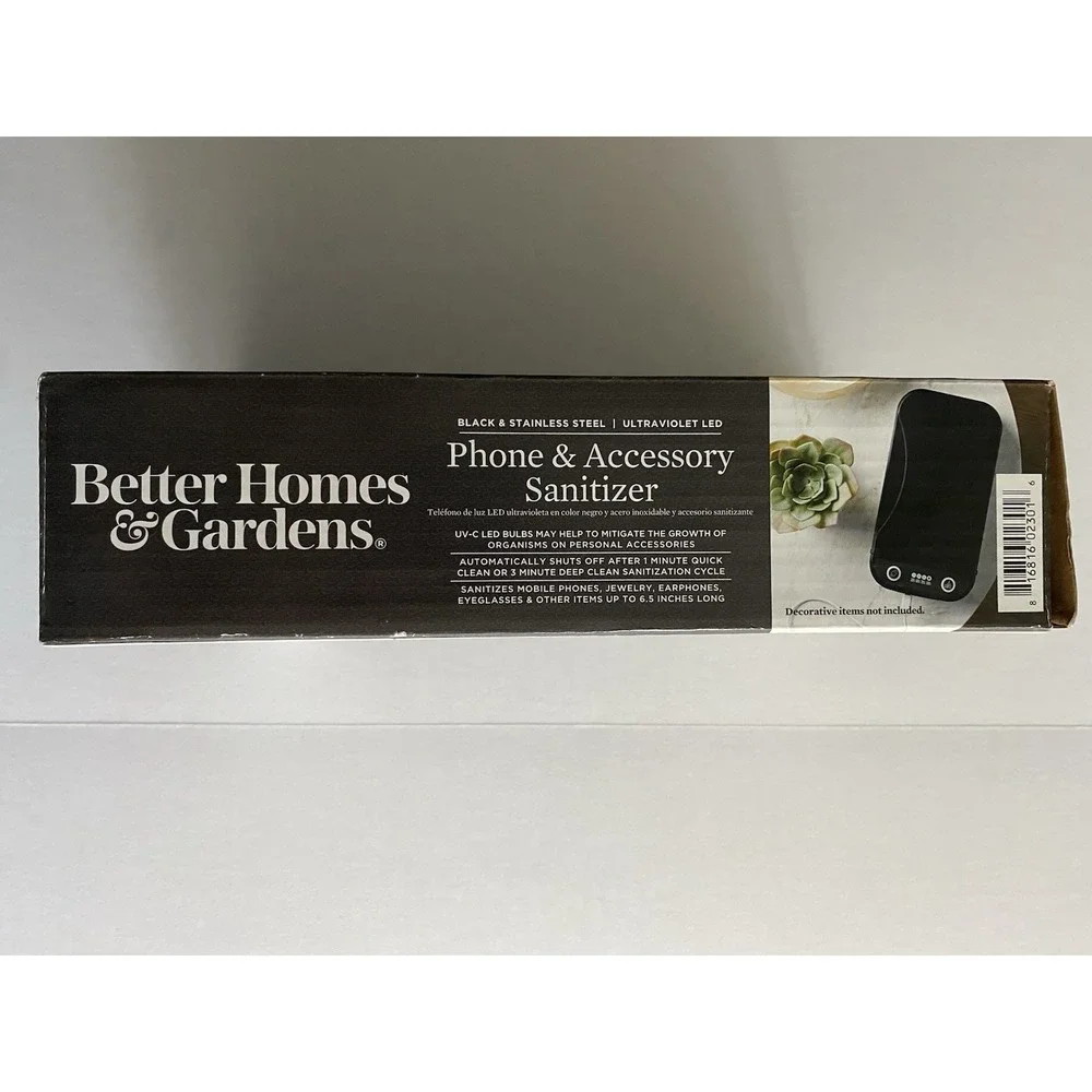 UV LED Cell‎ Phone And Accessory Sanitizer By Better Homes And Gardens